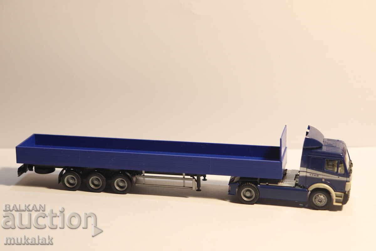 HERPA 1:87 H0 MERCEDES BENZ ΦΟΡΤΗΓΟ TIR ΜΟΝΤΕΛΟ - 7