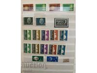 Λοτ καθαρών γραμματοσήμων του 1962