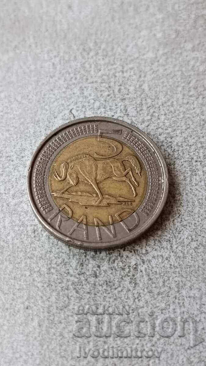 Νότια Αφρική 5 ραντ 2014 Νότια Αφρική 5 ραντ 2014