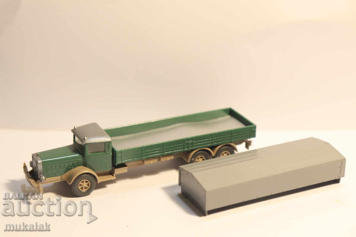 WIKING  H0 1/87  MERCEDES    КОЛИЧКА   КАМИОН МОДЕЛ - 6