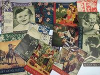 1940-1941 LOT 8 REVISTE PENTRU COPII DETSKA RADOST MAPĂ