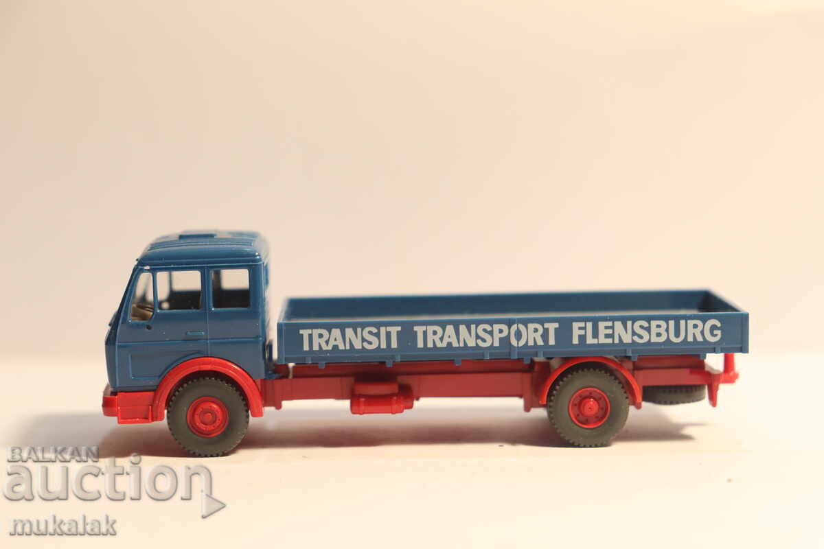 WIKING  H0 1/87  MERCEDES  РЕМАРКЕ   КОЛИЧКА   КАМИОН МОДЕЛ