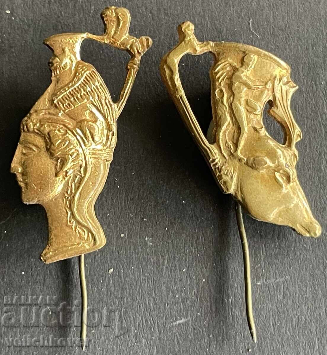 42198 Bulgaria 2 coins with kan and rhyton from Panagyurishte Treasure 42198 Bulgaria 2 coins with kan and rhyton from Panagyurishte Treasure