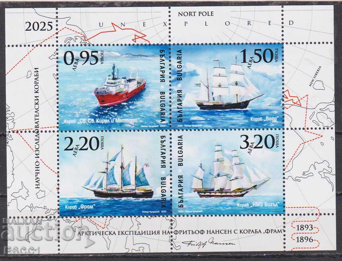 Clean Block Research Vessels 2025 from Bulgaria