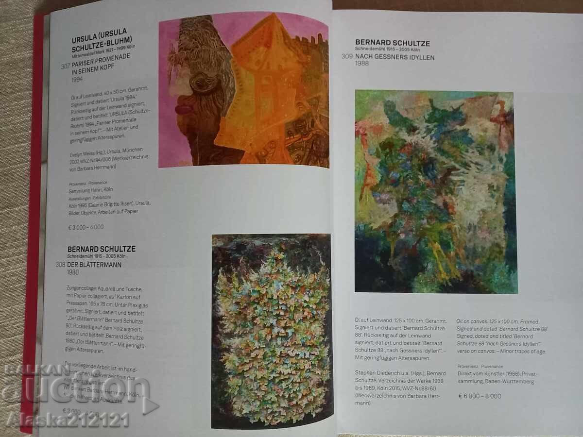 Catalog de licitație Lempertz de artă și pictură contemporană cu preț € 2.50 | 4.89 BGN