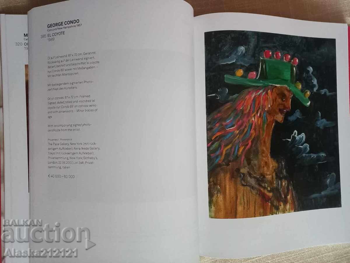 Delivery of Lempertz Auction Catalog of Contemporary Art and Paintings