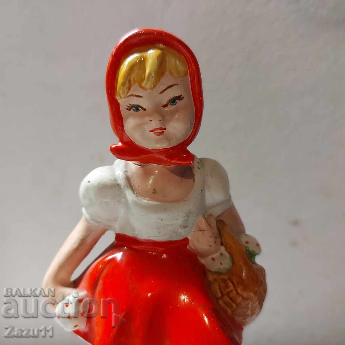 Παλιά φιγούρα Κοκκινοσκουφίτσα με τιμή 30.00 BGN | € 15.34