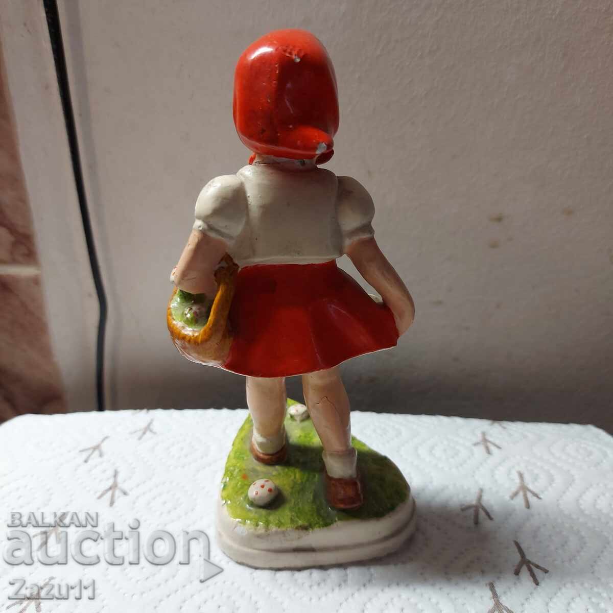 Δημοπρασία Παλιά φιγούρα Κοκκινοσκουφίτσα