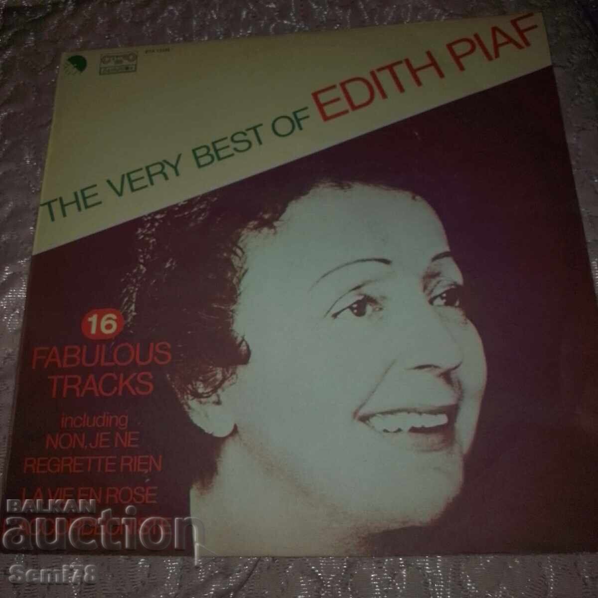 Edith Piaf - Balkanton - VTA 12338