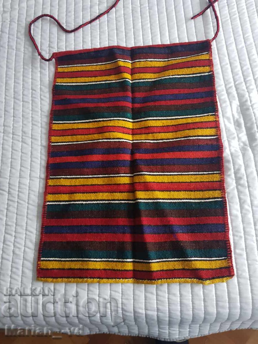 Auction  An old woolen apron
