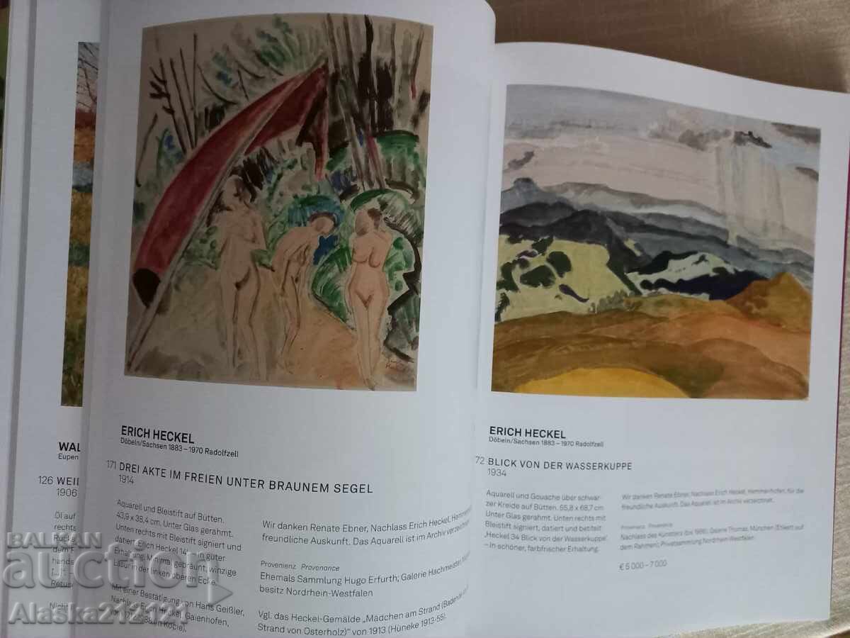 Delivery of Lempertz Auction Catalog of Contemporary Art and Paintings