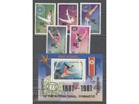 Корея 1981г.- Спорт100г.Международна федерация по гимнастика