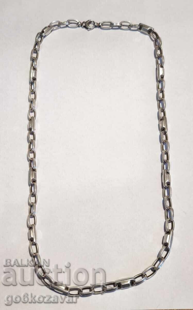 Men's silver chain (925 hallmark) Very strong, rare weave with price 129.00 BGN | € 65.96