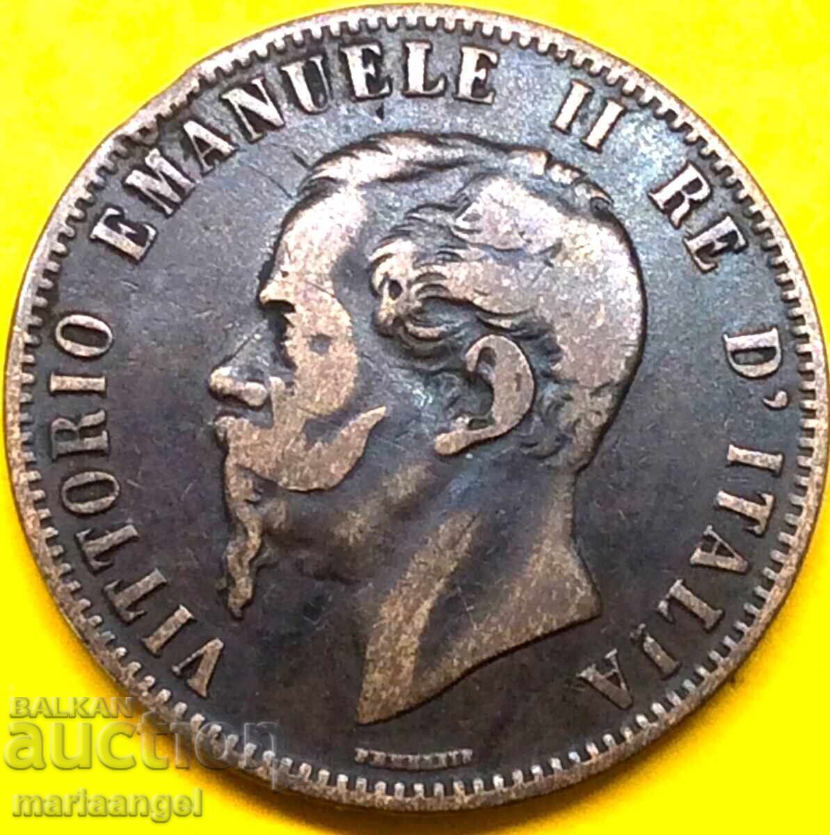 Παράδοση 10 centesimi 1867 Ιταλία 30mm Β - Νάπολη Victor Emmanuel Παράδοση 10 centesimi 1867 Ιταλία 30mm Β - Νάπολη Victor Emmanuel