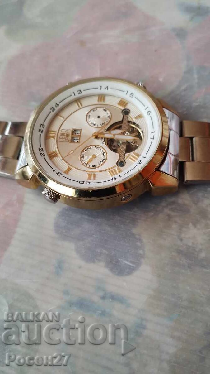 Automatic Chronograph Watch Leno Leontis with price € 102.26 | 200.00 BGN