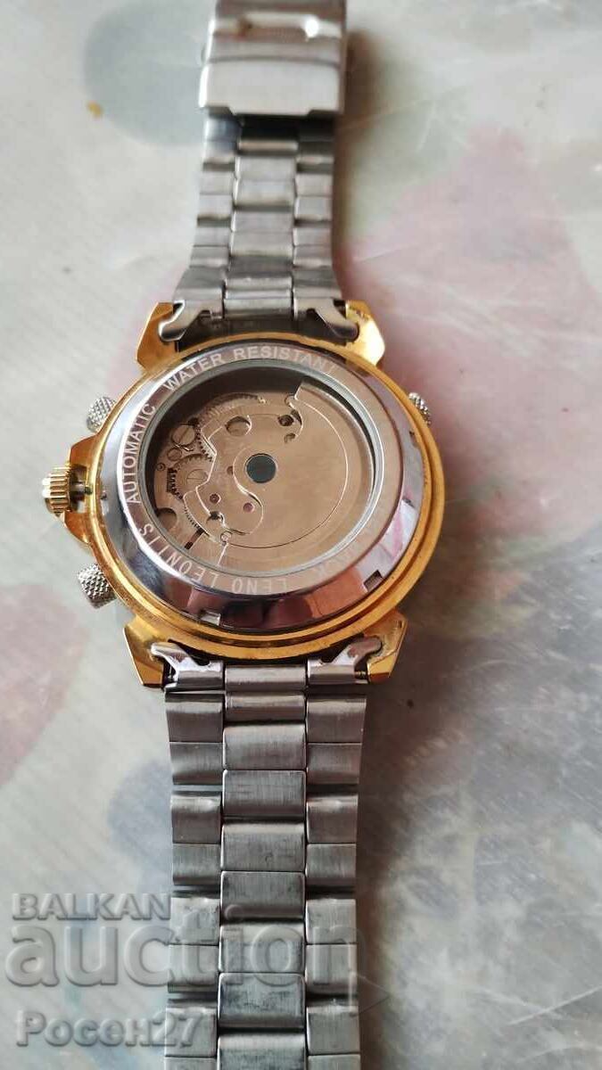 Auction  Automatic Chronograph Watch Leno Leontis