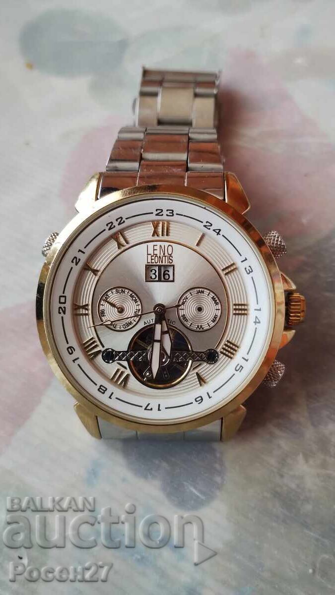 Ceas automat cronograf Leno Leontis - 6