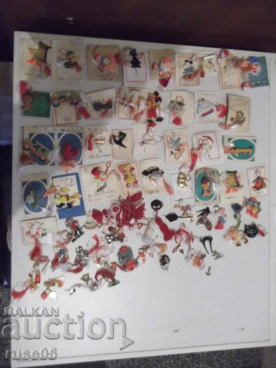 Λοτ από 64 τμχ. μαρτενίτσες από την εποχή του σοσιαλισμού