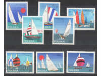 1965. Poland. World Sailing Championship in the Finn class, Gdynia