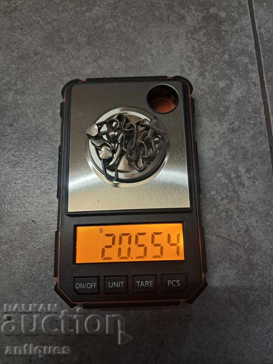 Ασημένιο ανδρικό βραχιόλι 20,5γρ / 925 με τιμή 69.99 BGN | € 35.79