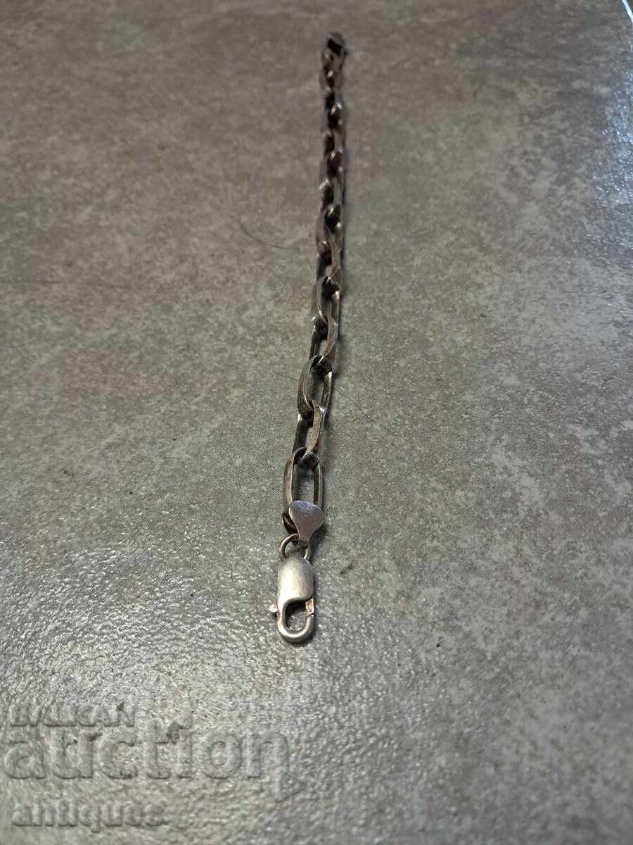 Παράδοση Ασημένιο ανδρικό βραχιόλι 20,5γρ / 925