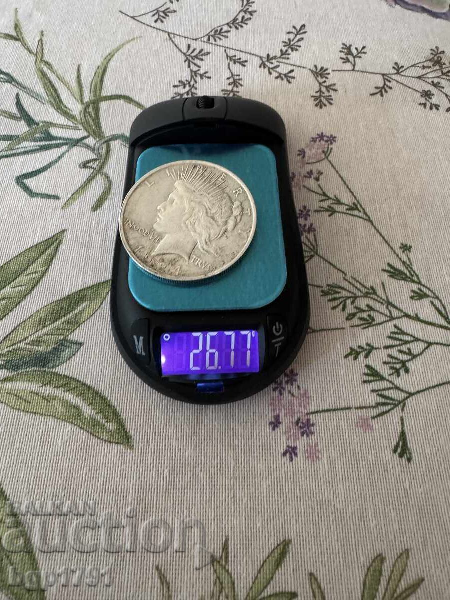 1 dolar 1924 SUA UNC argint - 7