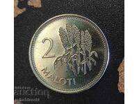 Νόμισμα Λεσότο 2 μαλότι, 2010