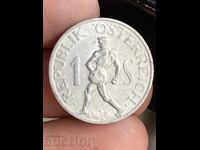Austria 1 Schilling 1947 Aluminum Coin