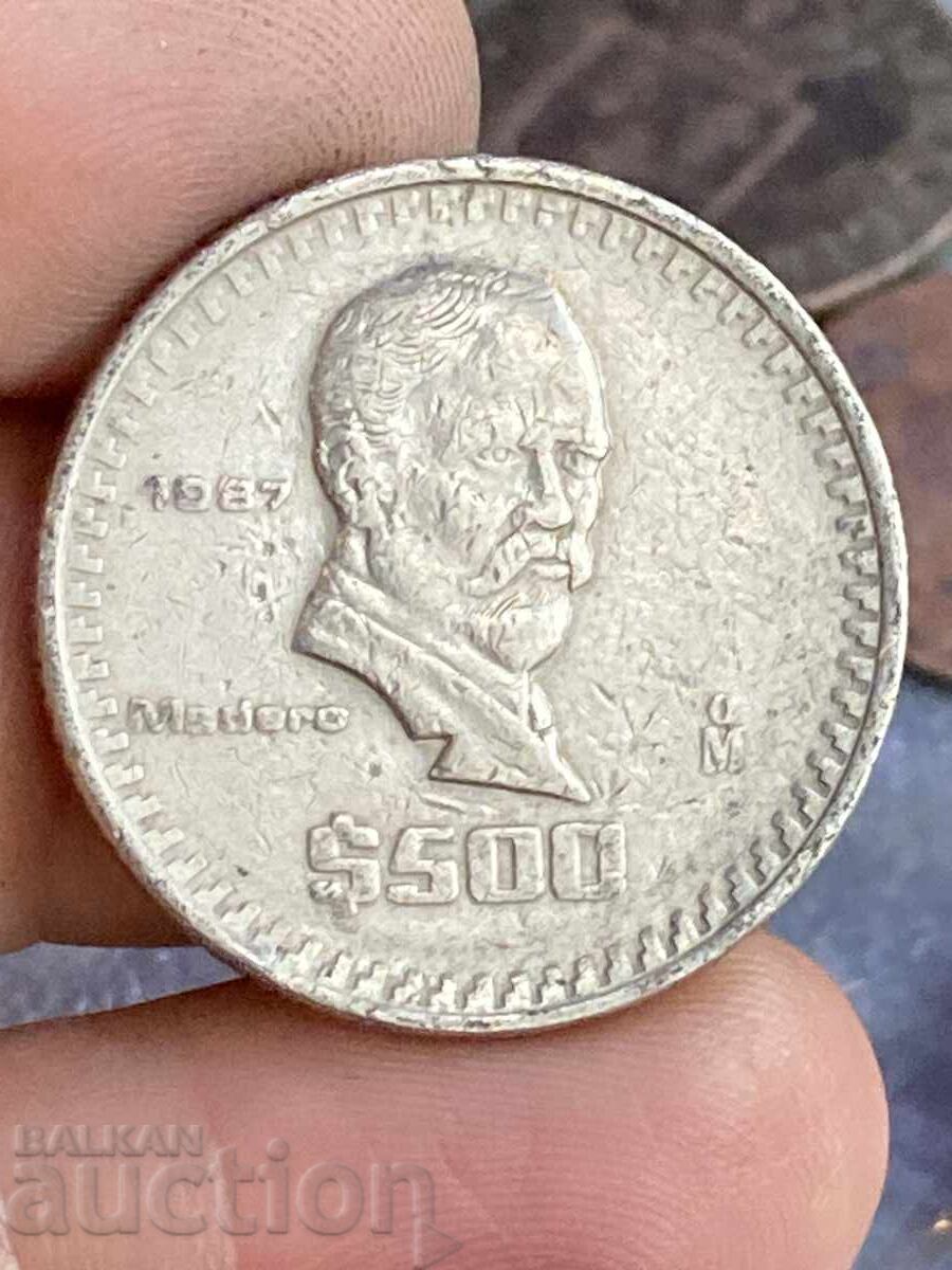 Mexico 500 Pesos 1987 Francisco Ignacio Madero Mexico 500 Pesos 1987 Francisco Ignacio Madero