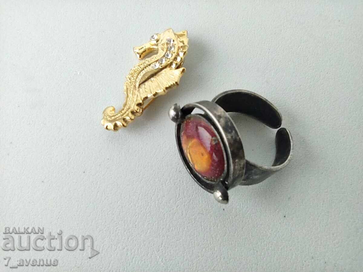Delivery of Seahorse brooch, ring 23.11.2025 Delivery of Seahorse brooch, ring 23.11.2025