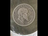 Kingdom of Bulgaria 50 cents 1910 Ferdinand I silver