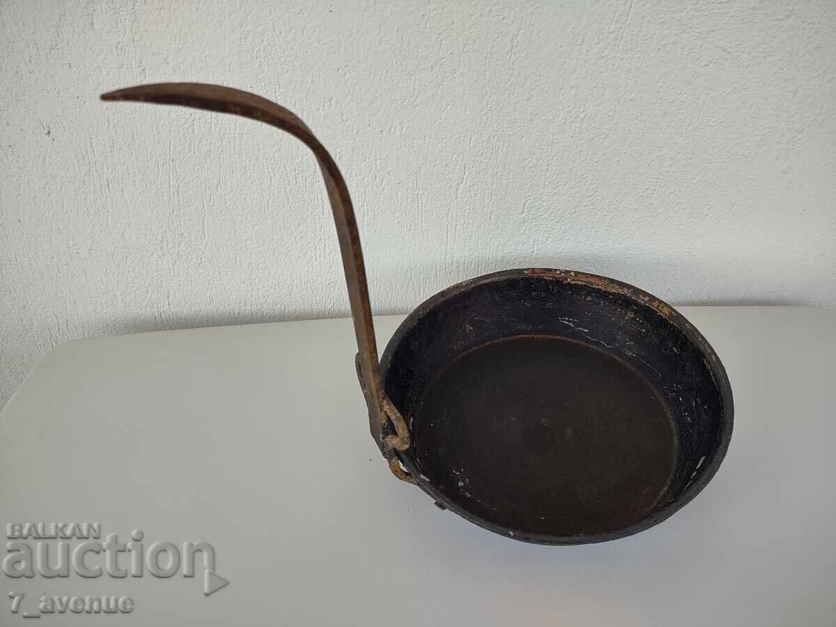 Τηγάνι παλιό, ηλικίας 130-140 ετών 23.11.25 - 6