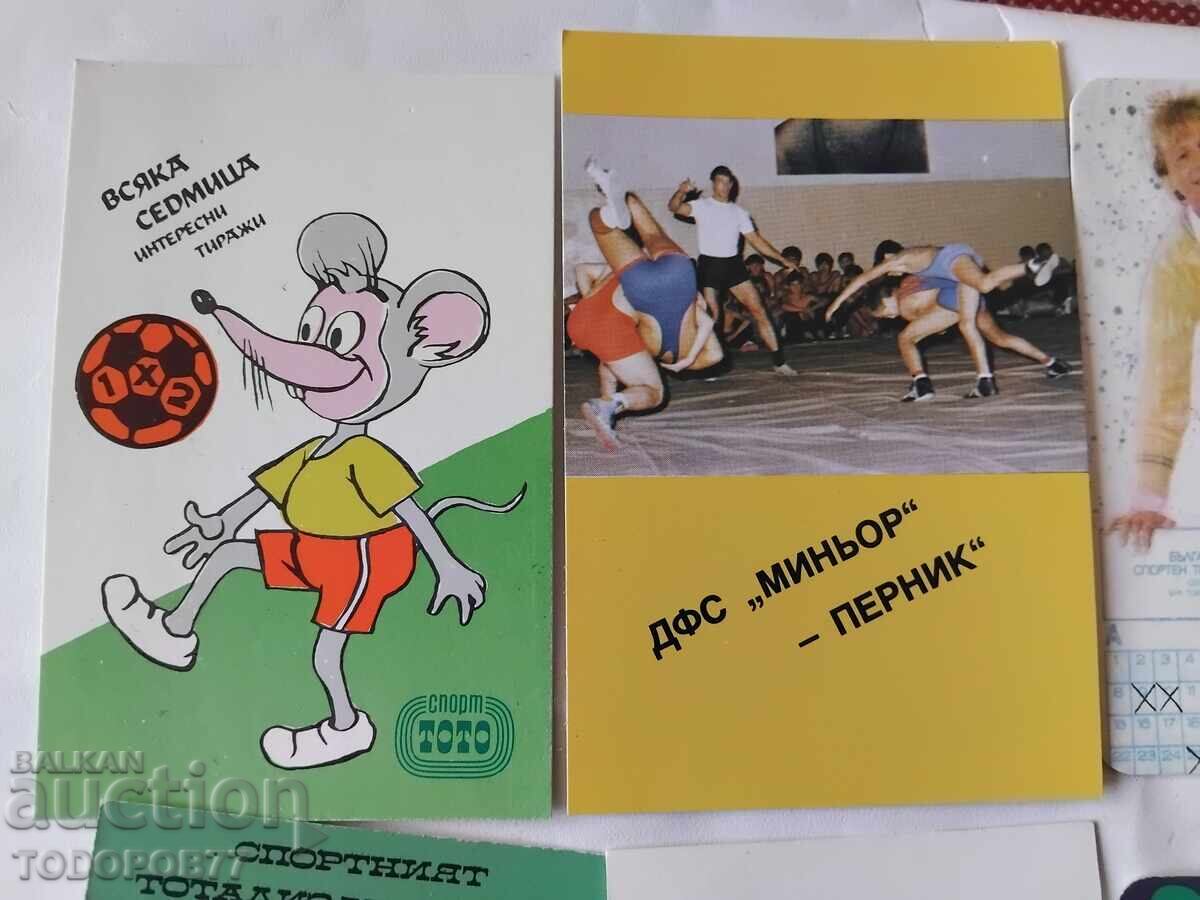 Ημερολόγια Σπορ Τότο 1990-1991 με τιμή 1.00 BGN | € 0.51 Ημερολόγια Σπορ Τότο 1990-1991 με τιμή 1.00 BGN | € 0.51