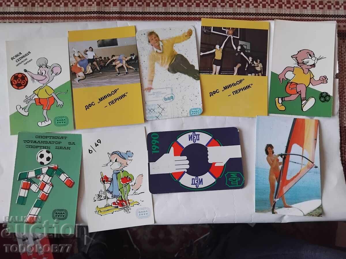 Ημερολόγια Σπορ Τότο 1990-1991 Ημερολόγια Σπορ Τότο 1990-1991