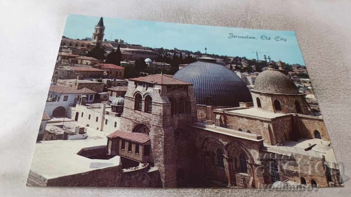 Postcard Jerusalem Old City Postcard Jerusalem Old City