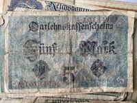 Germany 5 Mark banknote with a starting bid of 1 cent!