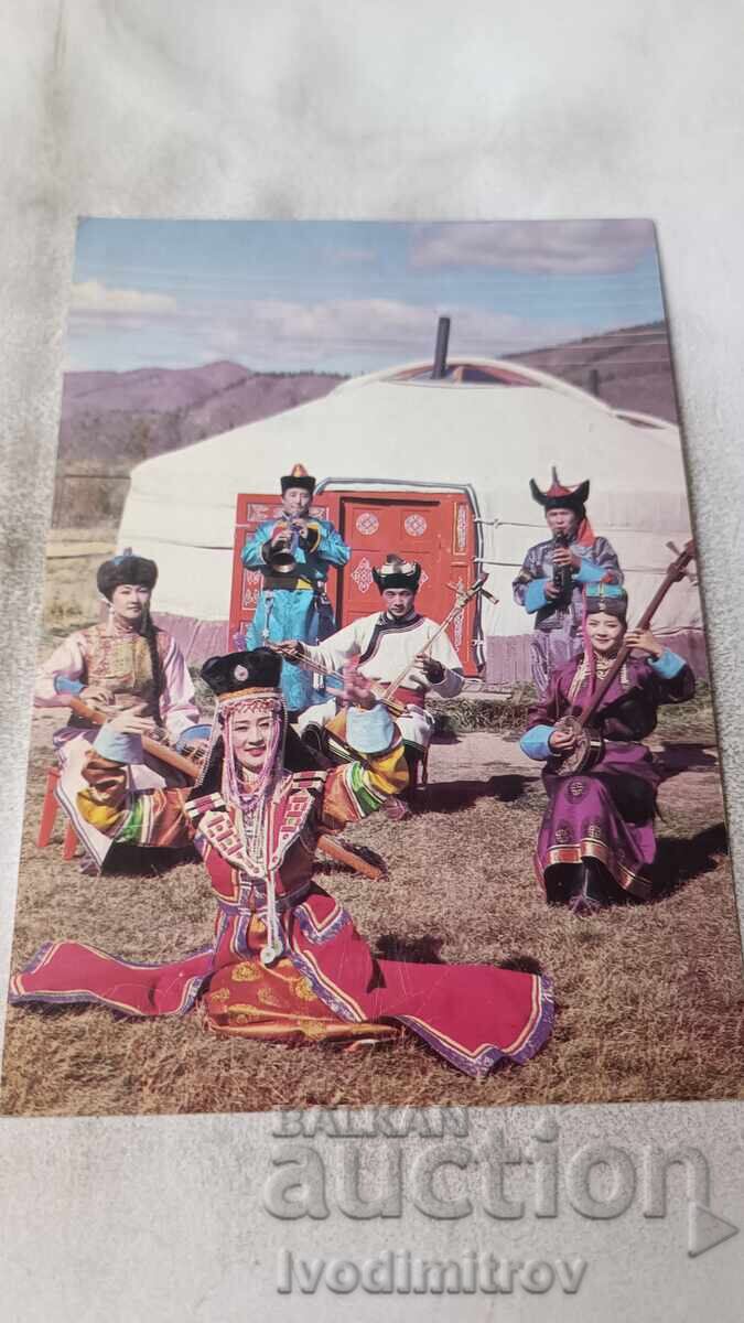 Ταχυδρομική κάρτα Buzhigchin 1988