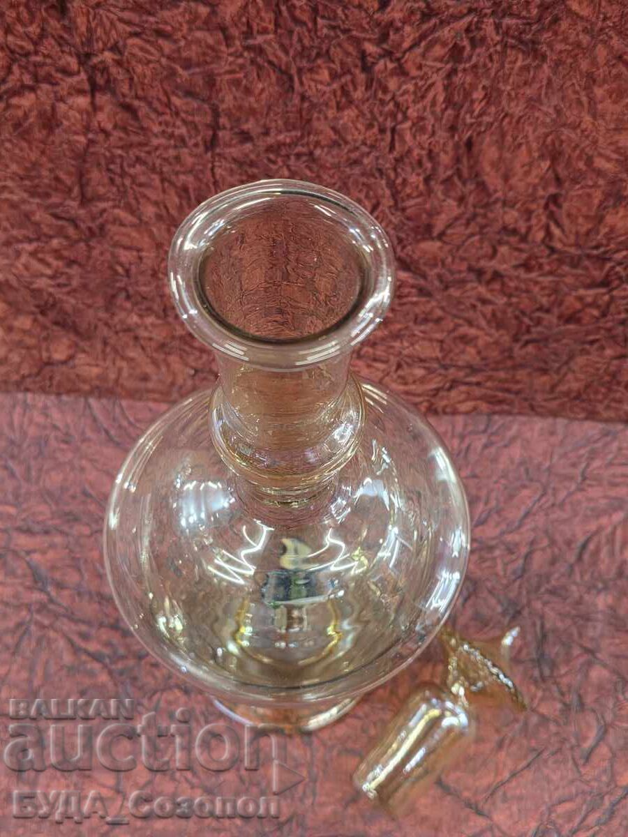 Carafă lucrată manual cu figurină de diavol în interior, URSS - 6 Carafă lucrată manual cu figurină de diavol în interior, URSS - 6