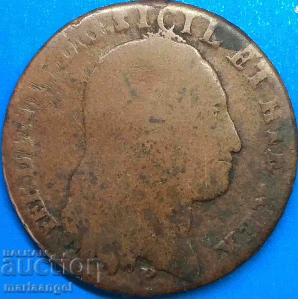 Naples 8 Tornesi 1797 Ιταλία 15,14 g μέλι - 7