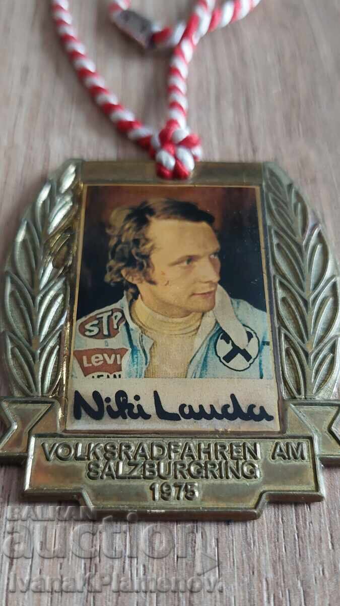 Σήμα μετάλλιο πιλότου φόρμουλας για συλλέκτες με τιμή 20.00 BGN | € 10.23