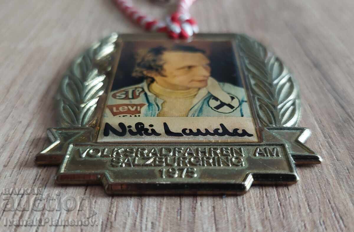 Παράδοση Σήμα μετάλλιο πιλότου φόρμουλας για συλλέκτες