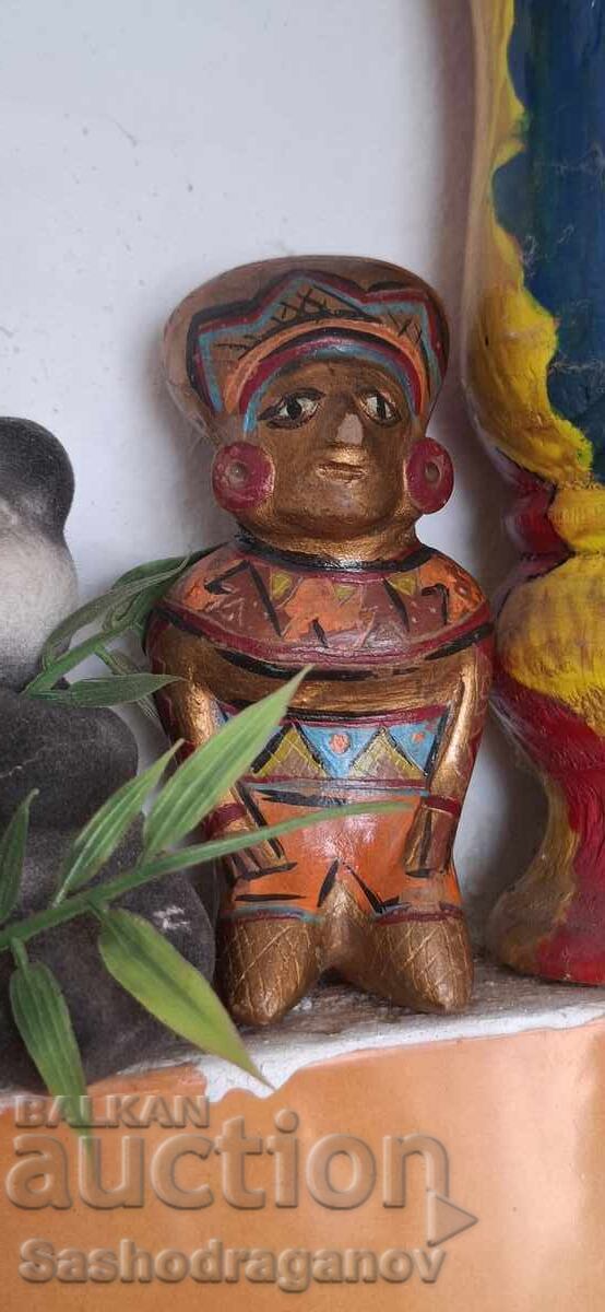 Clay figurine - whistle from Peru with price 30.00 BGN | € 15.34