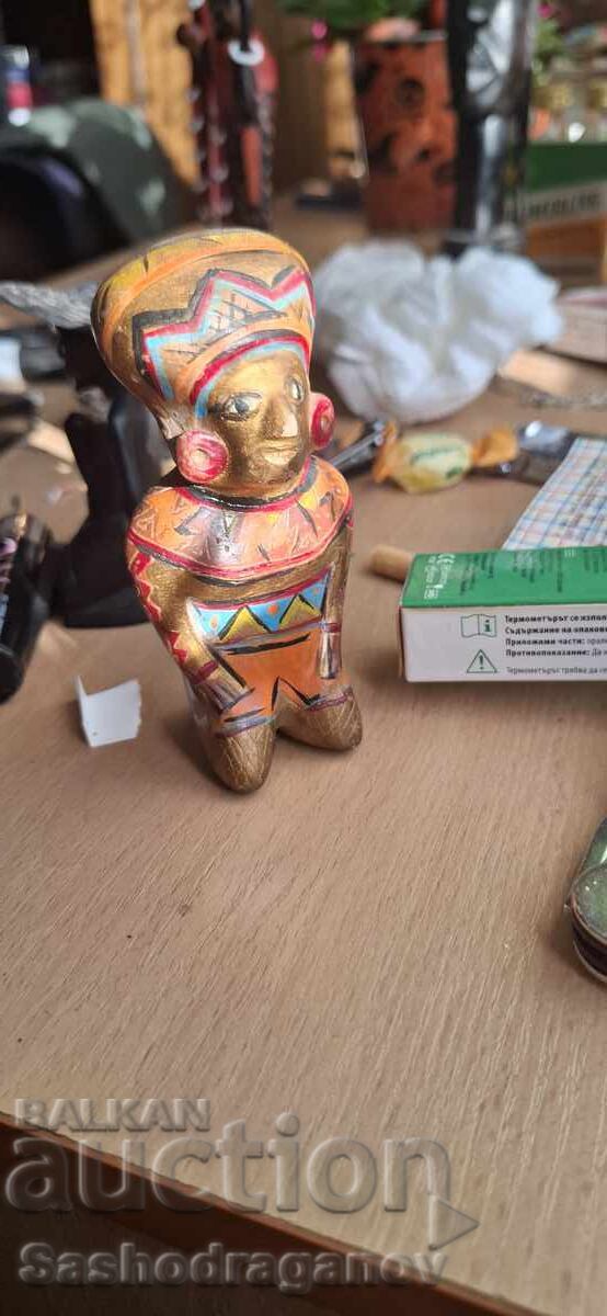 Clay figurine - whistle from Peru - 5