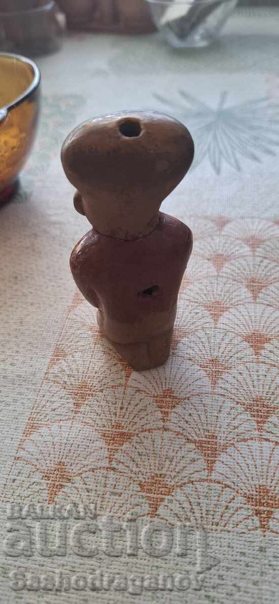 Clay figurine - whistle from Peru - 6