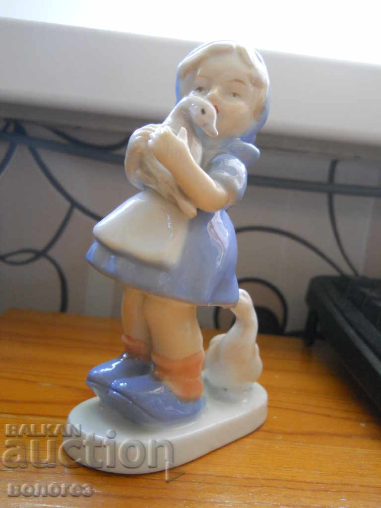 Porcelain figurine Porcelain figurine