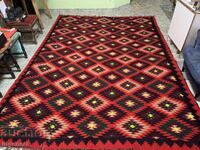 КИЛИМ ЧЕРГА ВЪЛНА НОВ ТЕТЕВЕНСКИ МОТИВИ ОГРОМЕН-340Х255 СМ.