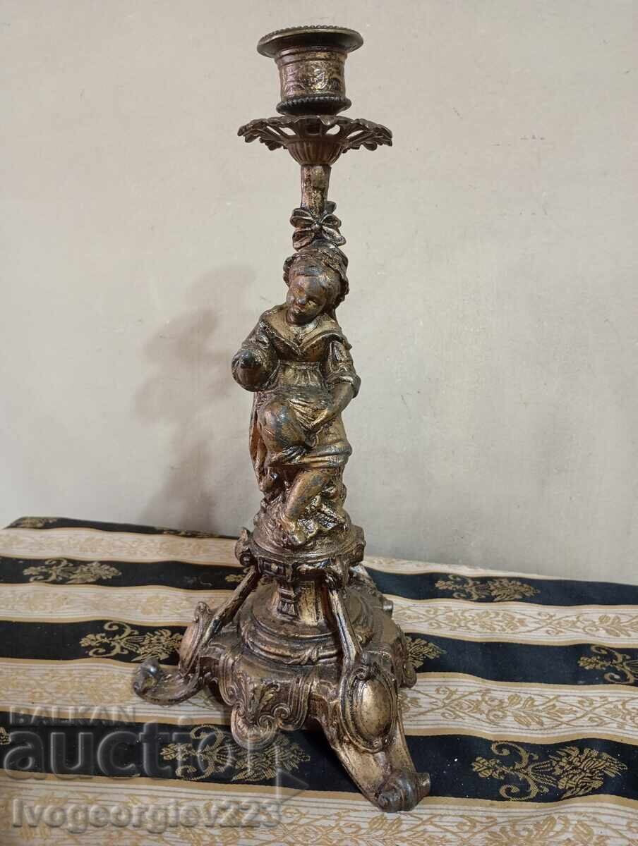Victorian candlestick holder