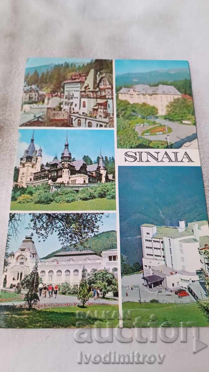 Καρτ ποστάλ Sinaia Collage