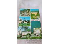 Carte poștală Sinaia Colaj 1975