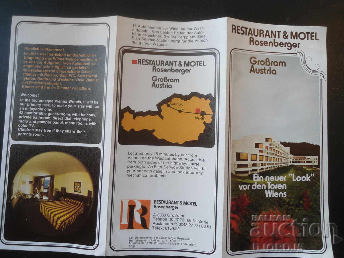 Δημοπρασία Εστιατόριο & μοτέλ, Rosenberger, Αυστρία Δημοπρασία Εστιατόριο & μοτέλ, Rosenberger, Αυστρία